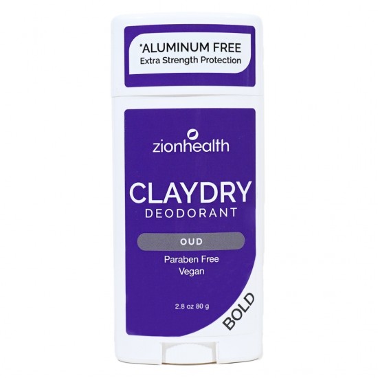 CLAYDRY™ BOLD Oud Aluminum-Free Natural Deodorant